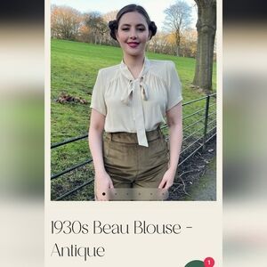 NWT HoF Beau Blouse S